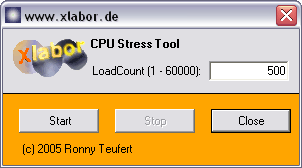C# CPU Stress